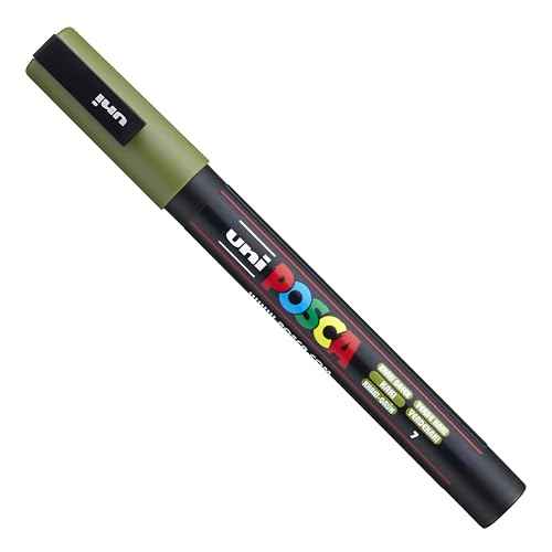 Posca PC-3M Paint Marker Art Pens - 0.9-1.3mm ? Earth Tones Set of 8 Pens in Gift Box