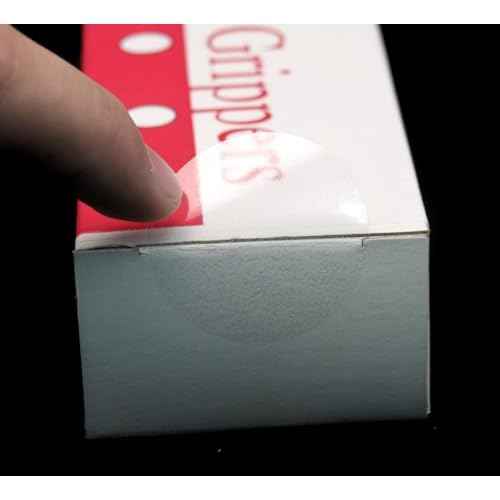 ChromaLabel 1.50 Inch Round Clear Wafer Seals, 5000 Stickers per Roll, Perforated