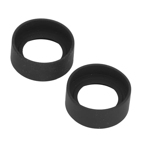 44mm Rubber Eyepiece Eyeshields for Microscope Replacement Set - Flat Angle Design