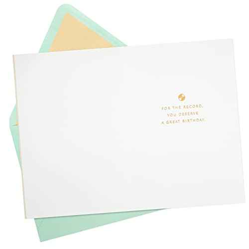 Hallmark Signature Birthday Card (Record)