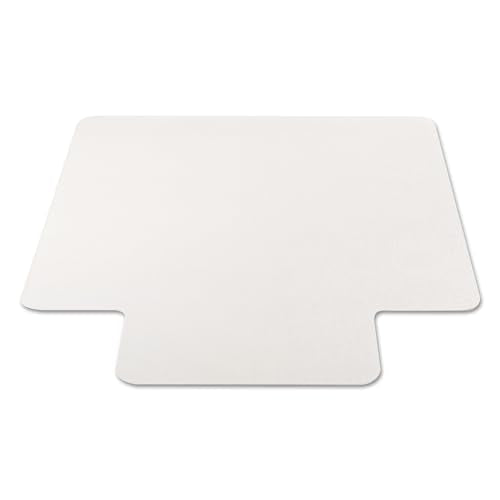 Alera Non-Studded Chair Mat for Hard Floor, 36" x 48", with Lip, Clear