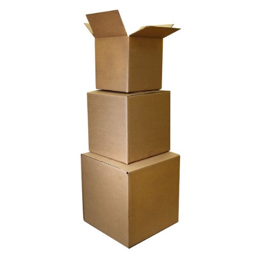 8x6x4 Inch Corrugated Cardboard Shipping Boxes - 100 Pack, Durable & Recyclable