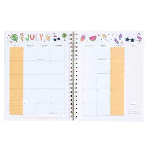 Teaching is a Work of Heart Teacher Planner: 2025-2026 Academic Year - Callie Danielle - Aacademic Planner - Weekly and Monthly with Hand-Designed Drawings
