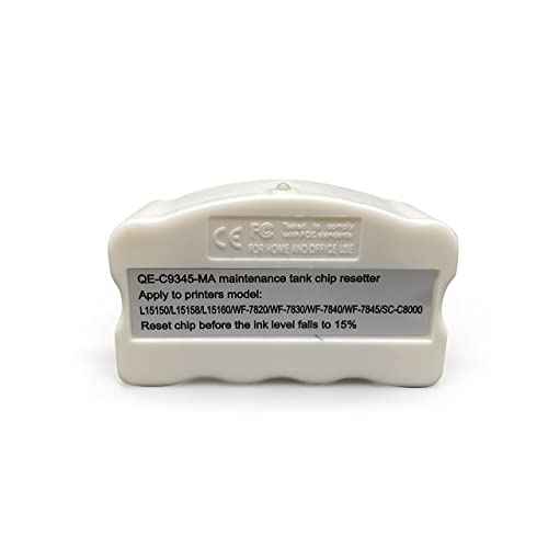 C9345 Maintenance Tank Chip Resetter for Printer ET-5800 16600 L15150 15160 WF7820 ST-C8000 L8168 L8188, white