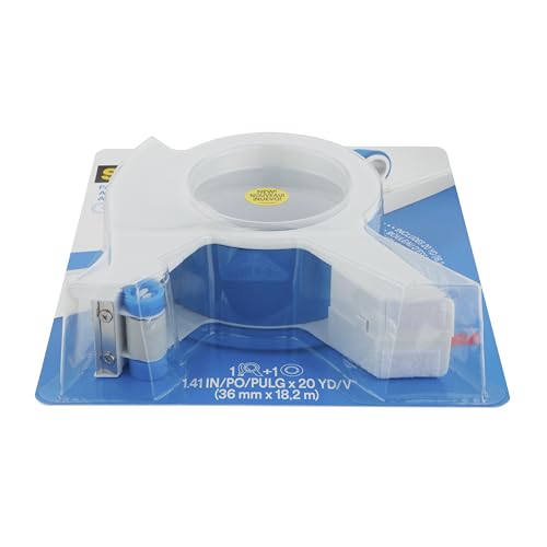 ScotchBlue 1.41 in x 20 yd Painter's Tape Applicator (TA3-SB-ESF) – Includes 20 yd Starter Roll, 1.41" Width