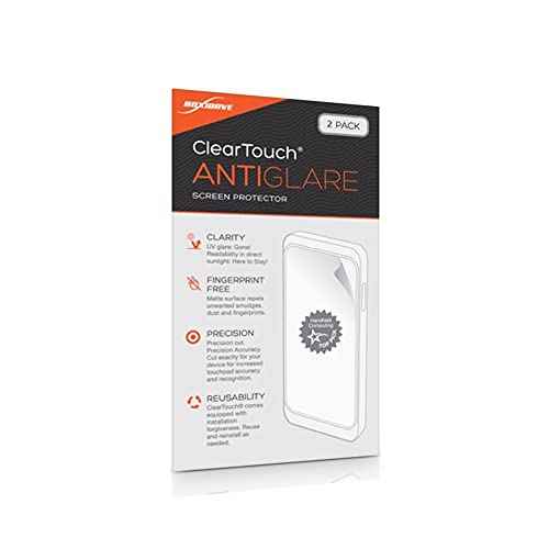 BoxWave Screen Protector Compatible with Handheld Nautiz X6 - ClearTouch Anti-Glare (2-Pack), Anti-Fingerprint Matte Film Skin