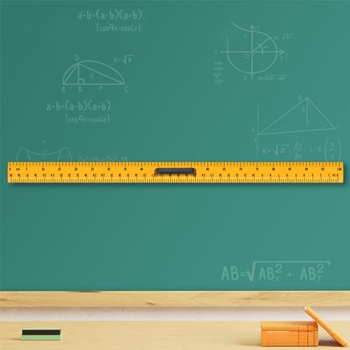 Magnetic Geometry Set for Classroom Whiteboards - Compass, Protractor, Rulers