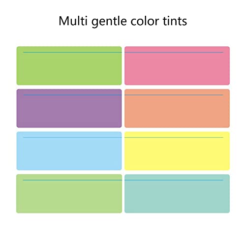 Multicolor A4 Dyslexia Reading Overlays - 24PCS Visual Stress & ADHD Aid