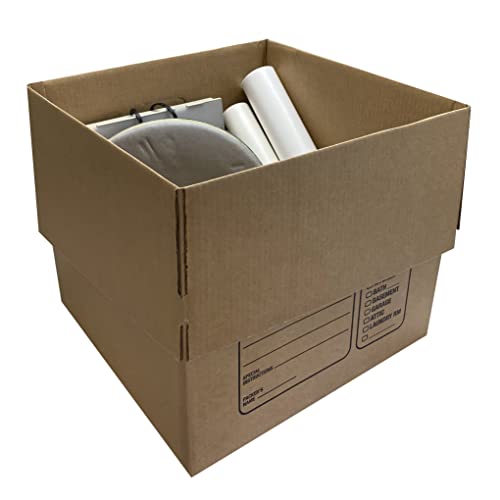Uboxes 10 Premium Medium Moving Boxes 18x18x16" Cardboard Box
