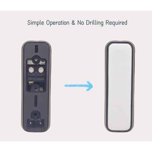 Double Sided Stick Tape for Blink Video Doorbell, Mounting Tape (No Drilling Required) 5 Pcs