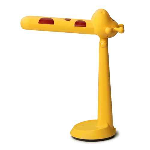 Fun Desk Lamp for Kids, Dimmable, Bright LED Study Light for Desk, Cute Giraffe Lamp for Kids Room Decor, Back to School Supplies, Funny Gift Idea for Boys, Girls, Teens, Yellow