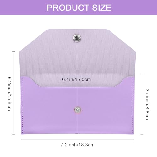 Actacve Reusable Cash Wallets for Women with Purple and Green Variants – Money Organizer with Cash Envelopes