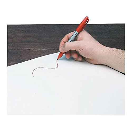 Pacon 104159 Peacock Four-Ply Railroad Board, 22 x 28, White, 25/Carton