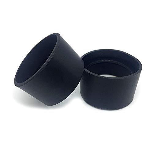 BoliOptics 30mm Rubber Eye Guards for Microscope Eyepieces (Pair) - Fits 1.25 inch (32mm) OD