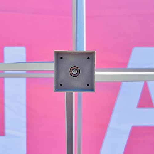 10' Tension Fabric Straight Pop Up Display Trade Show Backdrop Booth Frame