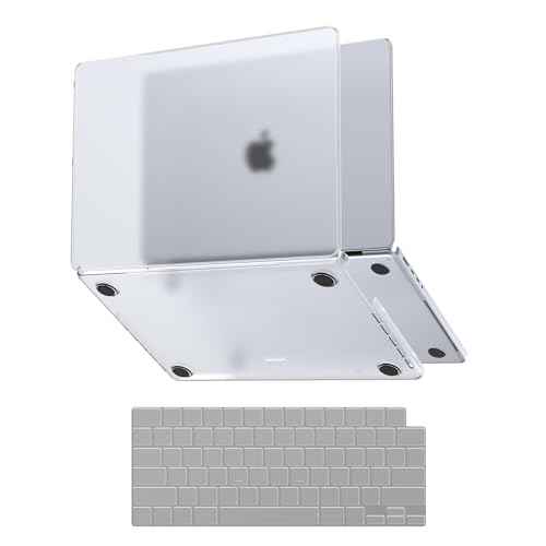 for MacBook Pro 14 inch Case M5 M4 2025 2024 2023 2021 M3 M2 M1 Pro/Max [Same as Bare-MacBook] Protective Hard Shell + Laptop Keyboard Cover - Clear