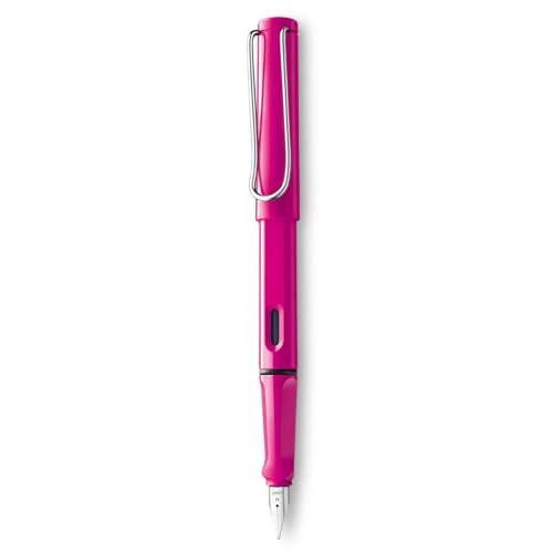 LAMY Safari Fountain Pen Pink Fine Nib (L13PKF)