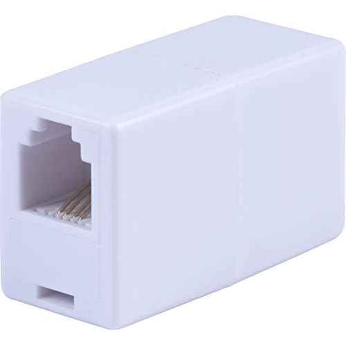 Power Gear in-Line Coupler, Ideal for Telephones, Answering Machines, Modems, Fax Machines, Caller ID Display, White, 76190