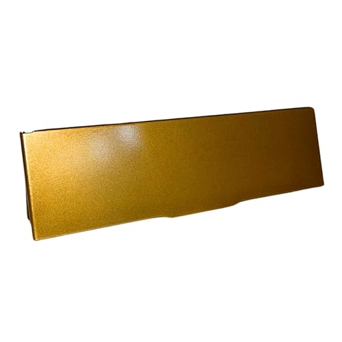 Magnetic Brass Effect Draft Excluder for Letterboxes - MK3, 100x340mm