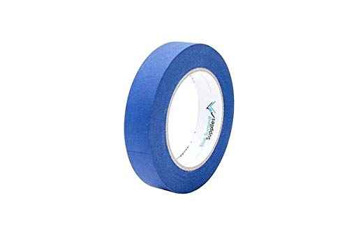 Blue Summit Supplies 36 Rolls 0.94 Inch Blue Painters Tape Bulk Pack, Medium Adhesive That Sticks Well but Leaves No Residue Behind, 60 Yards Length, 36 Rolls, 2160 Total Yards