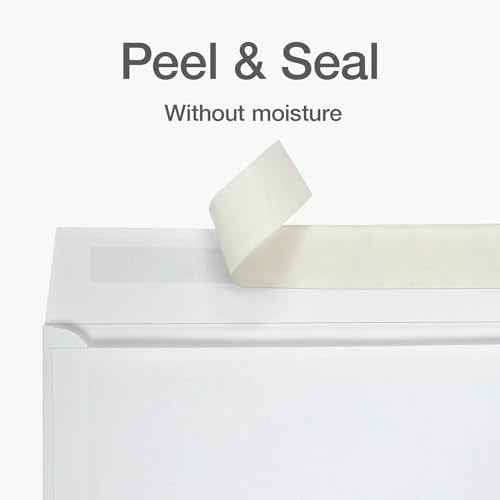 Columbian A9 Envelopes with Self Seal Closure, 5-3/4 x 8-3/4 Inches, 24 lb. White, For Greeting Cards, Photos, and Invitations, 100 per Box (1009562)