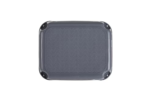 Rubbermaid One-Step Stool Gray 7" Plastic Step Stool Holds 200 lb