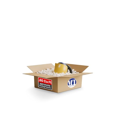 MT Products Off-White Packing Peanuts - Bulk Shipping for Fragile
