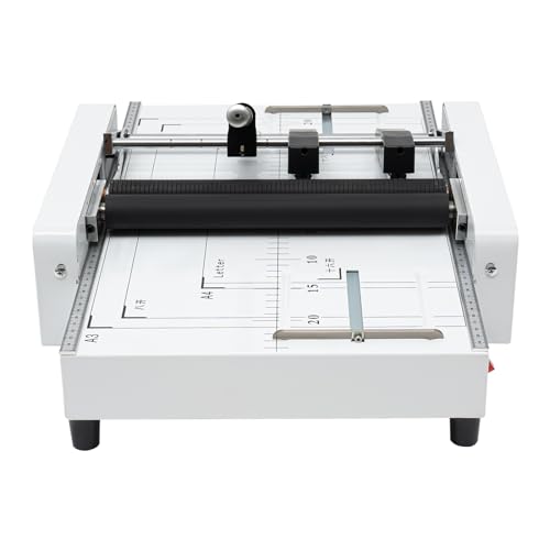 TOWIUOA A3 Paper Folding & Binding Machine - Automatic Booklet Maker with Stapler, 11.7x16.5"