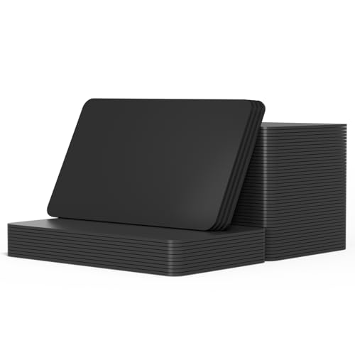 100pcs NTAG216 NFC Cards - Black, 868 Bytes Memory, Compatible with All NFC-Enabled Smartphones and Devices