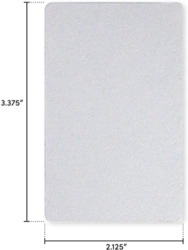Gorilla Supply Credit Card Cleaning Cards 3.375 x 2.125 Inches, 50 Pack, Dual-Side, Alcohol-Free Magnetic & Optical Reader Maintenance