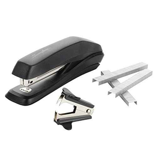 Swingline Stapler Value Pack, 20 Sheet Capacity, Jam Free, includes Standard Stapler, 5000 Staples and Staple Remover, Black (54551)