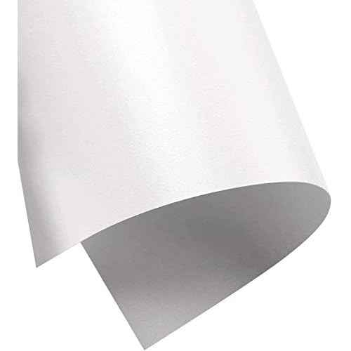 Limited Papers (TM) Shimmer Pure White Pearl, Digital Metallic Stationary Paper. Perfect for Business, Invitations, Weddings. And More. 200 Sheets. (80 lb. - Text, 8.5 x 11)