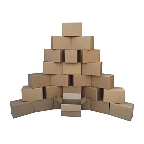 uBoxes Moving Boxes Bundle of 16"x10"x10" (Small Boxes - Pack of 25)
