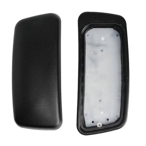 MingYi.office Replacement Arm Pad Caps for Haworth Zody Chair – Black/Gray, 1 Pair