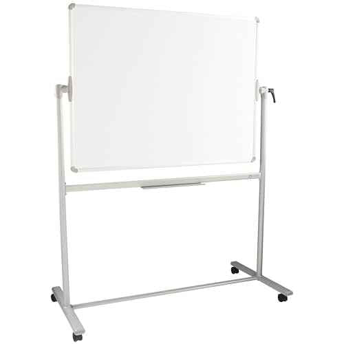 Quartet Nano-Clean Magnetic Dry-Erase Board, 48" x 36" (4' x 3'), Double-Sided, Silver Frame (Q284836A01-R)