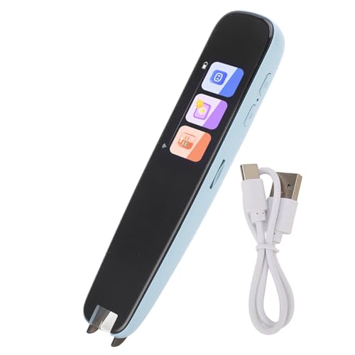 Smart Scanner Pen for Language Translation and Learning - Portable Electronic Dictionary with Built-in 650mAh Battery