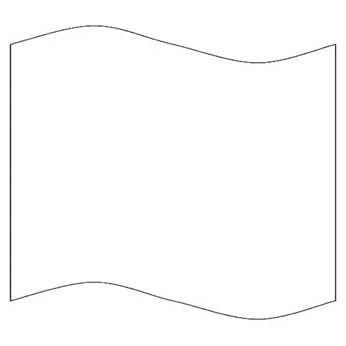 Aquos C.A.S 8051 Printing Scale Label, 58 x 100 mm, Blank Printing Labels with Continuous Strip, 100 Pieces Per Roll (12 Rolls)