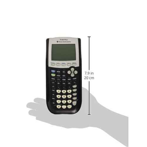 Texas Instruments TI-84 Plus Graphics Calculator, Black 320 x 240 pixels (2.8" diagonal)