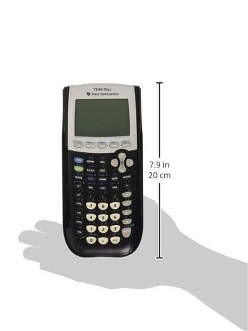 Texas Instruments TI-84 Plus Graphics Calculator, Black 320 x 240 pixels (2.8" diagonal)
