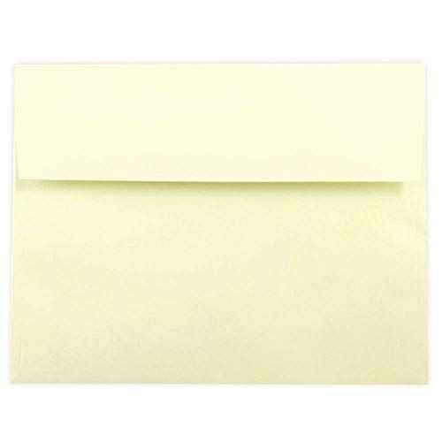 Box of 500 Ivory A7 (5 1/4 X 7 1/4) Fits 5x7 Invitation Photo Wedding Announcement Envelopes