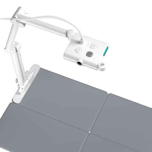 OKIOCAM T 5MP Webcam & Document Camera for Teachers, Compatible with PC, Mac, Chromebooks