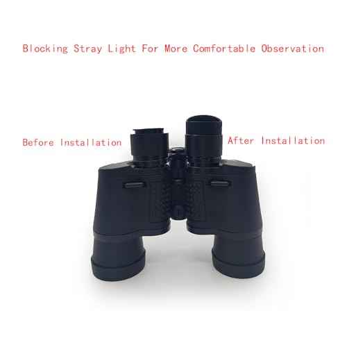 SKYPRO 2PCS 26mm Aperture Shiel for Microscope Telescope Eyepiece Eye Piece Rubber Eye Cups