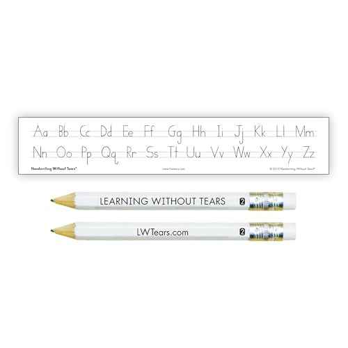 Handwriting Without Tears Kindergarten Printing Bundle, Age 3+, Pre-K+, Handwriting Without Tears, Student & Teacher Workbooks, School & Home, Language Arts, Tutoring, Tiny Pencils Included