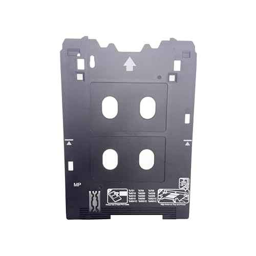 Inkjet PVC ID Card Tray for Canon PIXMA TS701 TS702 TS703 TS704 TS705 TS709 TS8220 TS8330 TS82xx, TS83xx, and TS95xx Series Printers (Canon MP/Multi-Purpose Tray Printers)