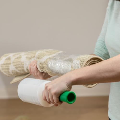 Duck Brand 1-Pack Clear Stretch Wrap Roll for Moving, 5 in x 1000 ft