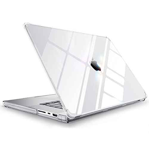 SUPCASE for MacBook Pro 14 Inch Case 2021-2025 Release (Unicorn Beetle Clear), M5/M4/M3/M2/M1 Pro/Max Chip [Anti-Scratch] Slim Transparent Cover for MacBook Pro 14'' with Touch ID, Clear