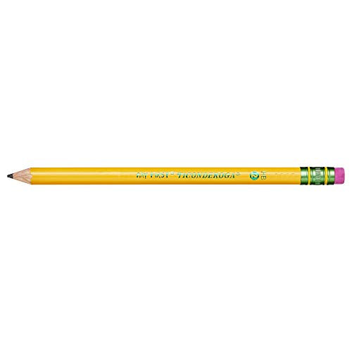 Ticonderoga My First Primary Size #2 Beginner Pencils 6 Boxes of 12, 72 Pencils Total (33312SP)