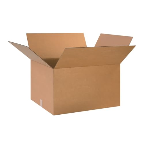 AVIDITI Shipping Boxes Small 10"L x 8"W x 8"H, 25-Pack | Corrugated Cardboard Box for Packing, Moving and Storage 10x8x8 1088