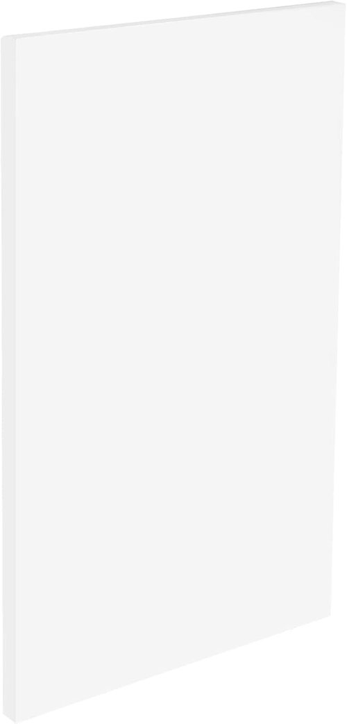 BENECREAT White Plastic Board Sheet - Durable Waterproof Cutting Mat for Signage & Crafts | 11.8x8 Inch, 1cm Thick