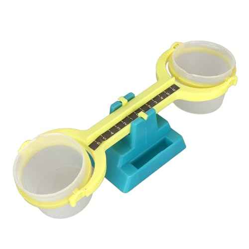 Toddler Balance Balance Scale for Classroom Double Bucket Balance Educational Plastic Kids Students Balance Scale for Mass Measurement Teaching
